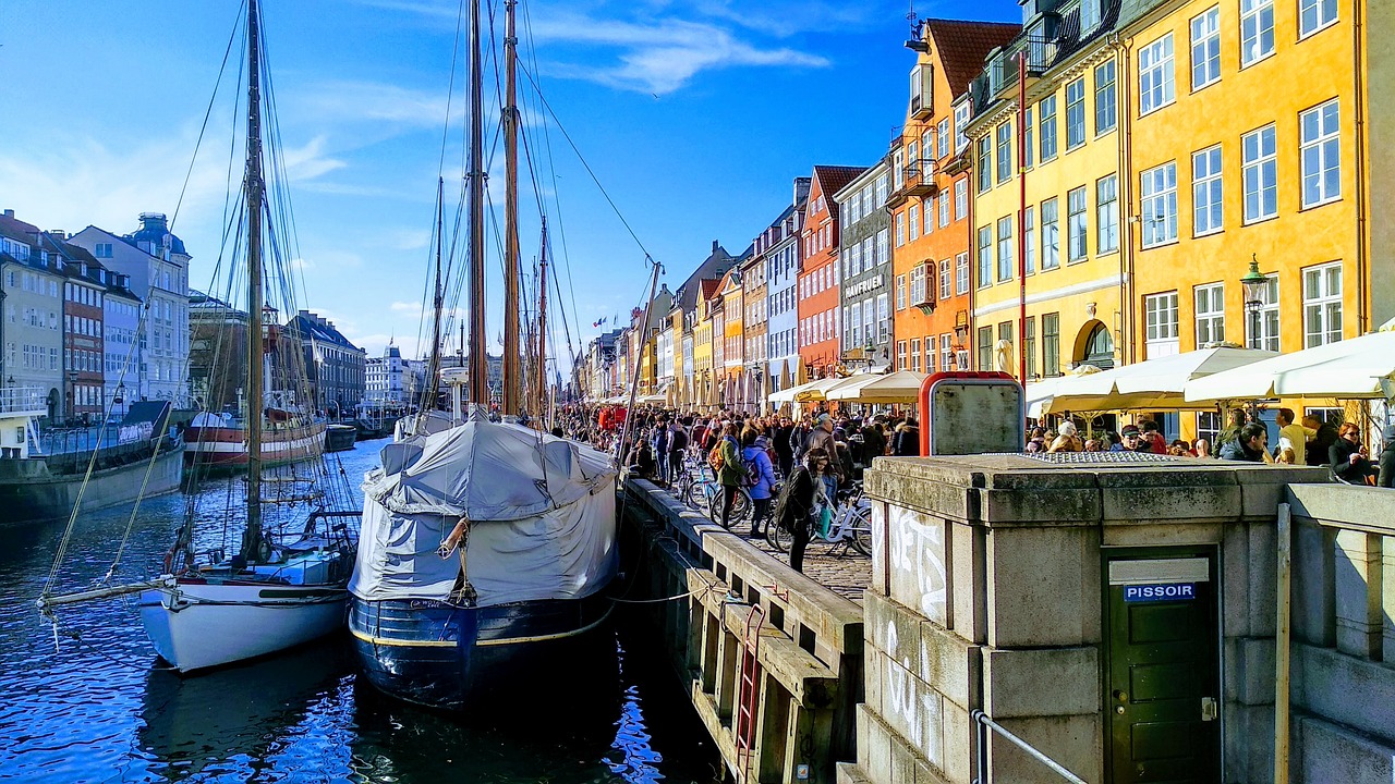 copenhagen  port  water free photo