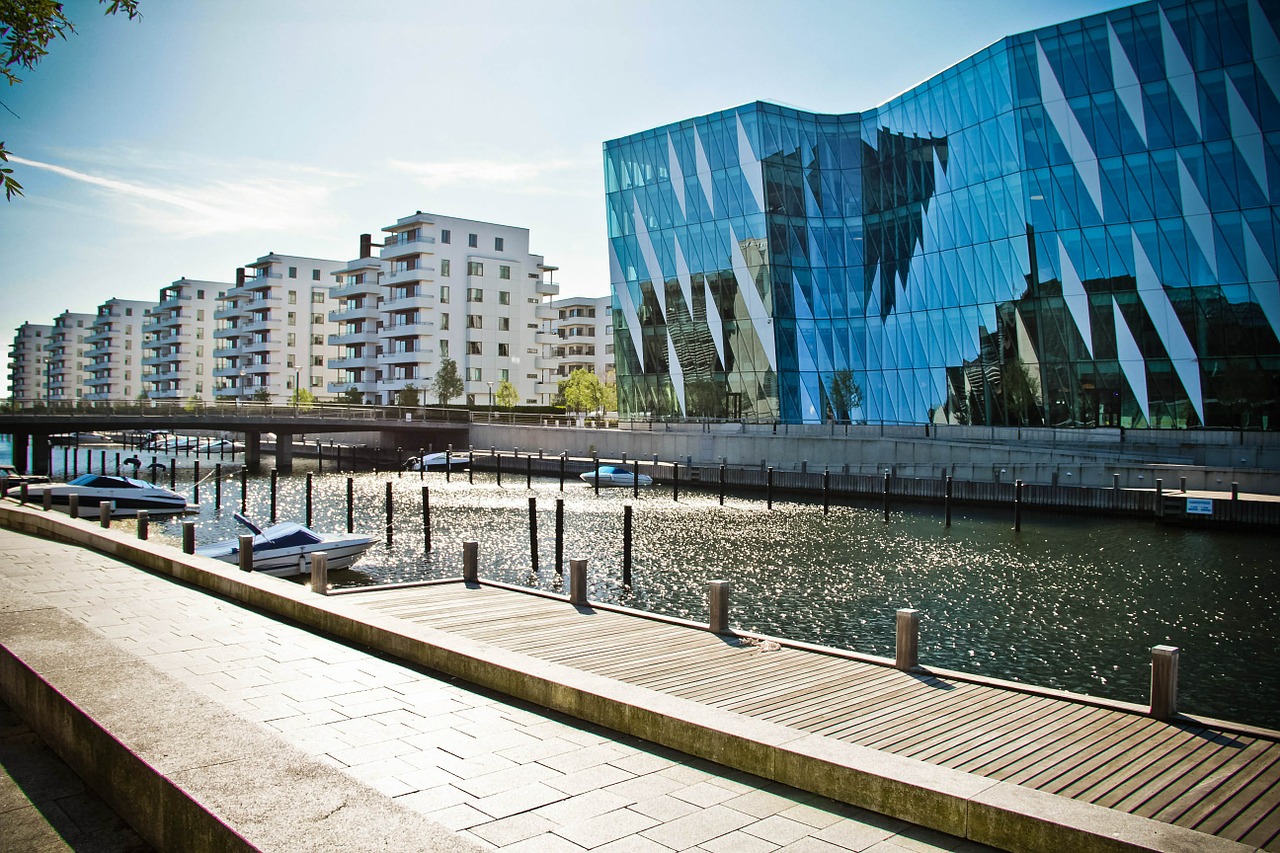 copenhagen port sea free photo