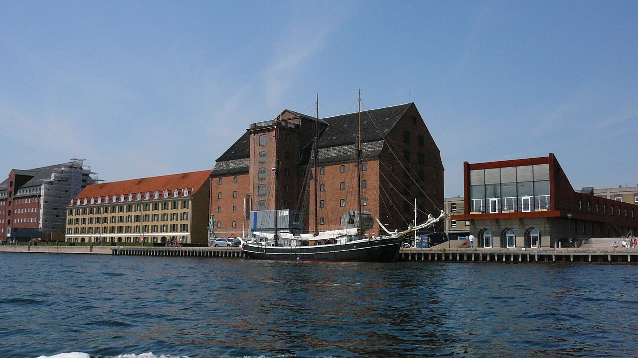 copenhagen boat tour denmark free photo