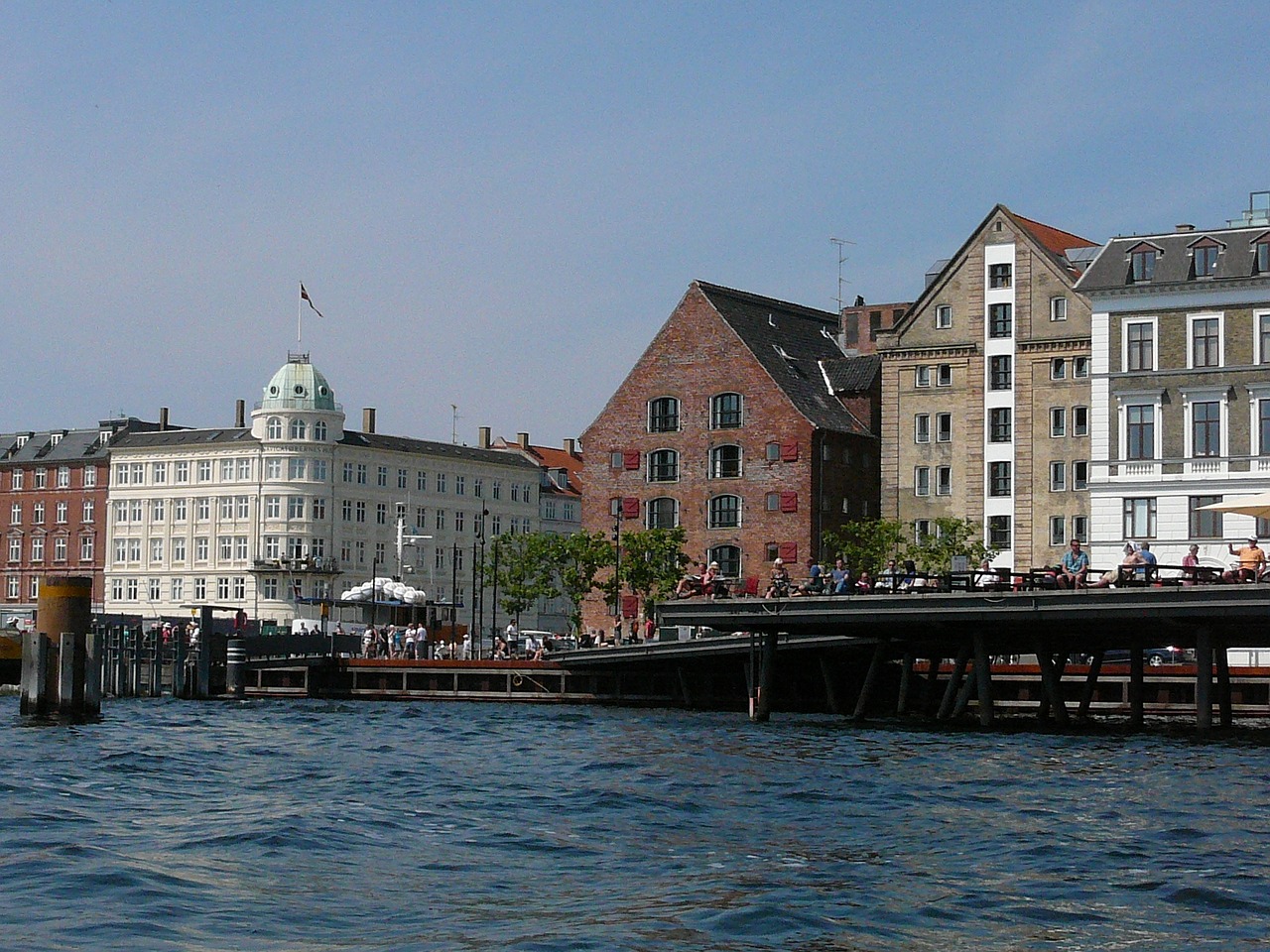 copenhagen boat tour denmark free photo