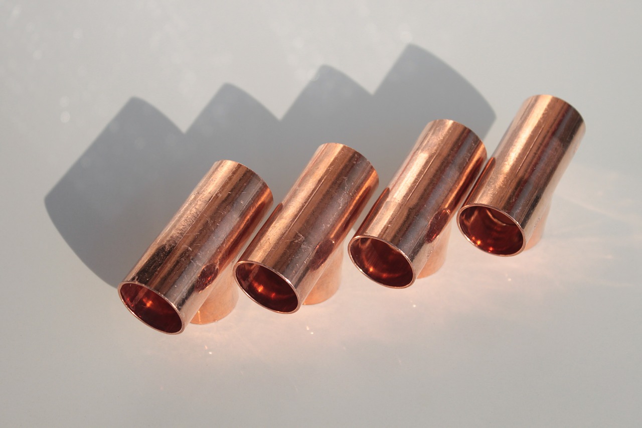 copper equal fittings free photo