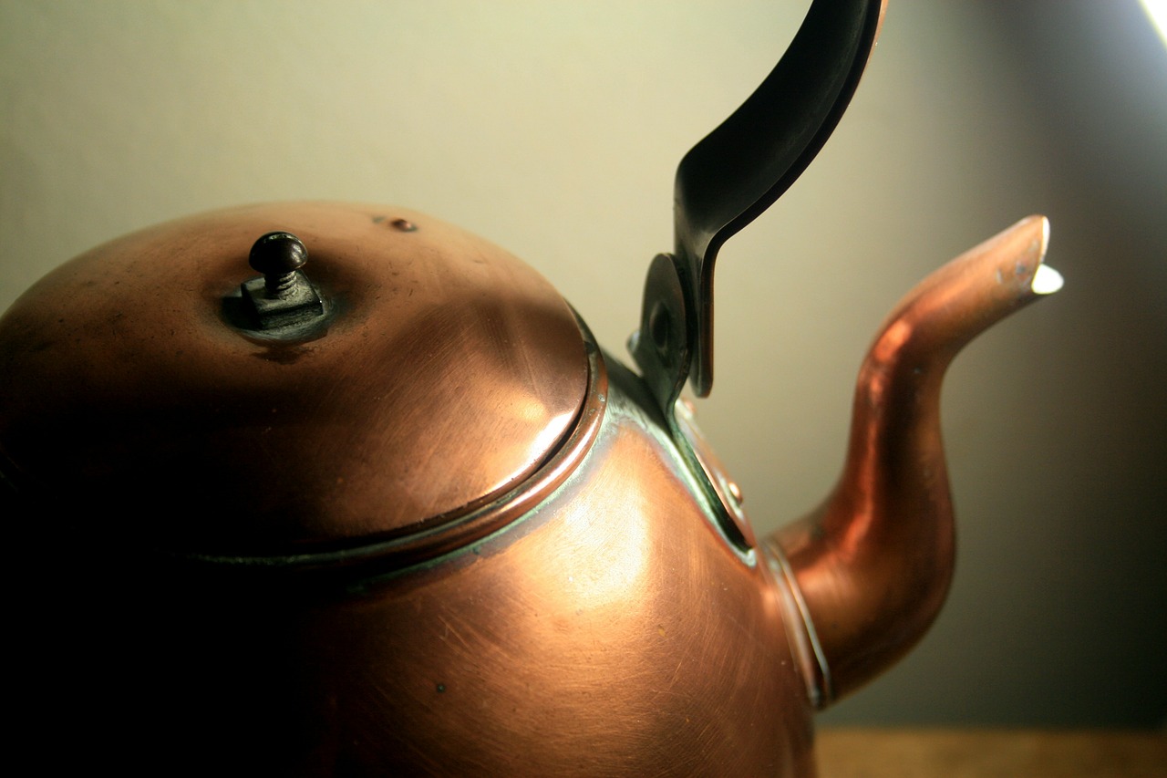 copper kettle kettle copper free photo