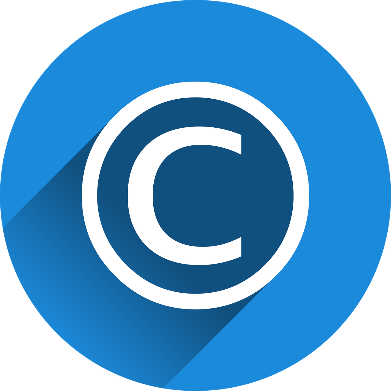 copyright rights icon free photo