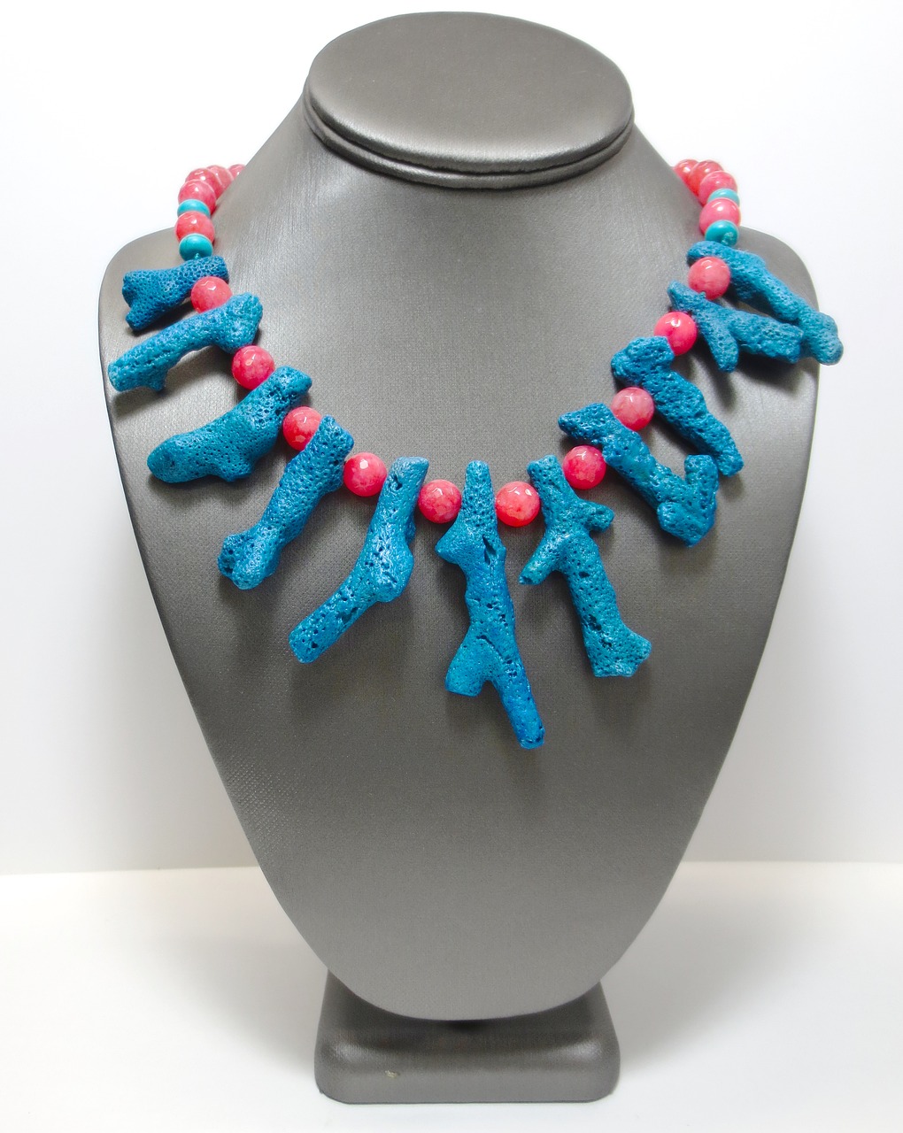 coral beads jewelry free photo