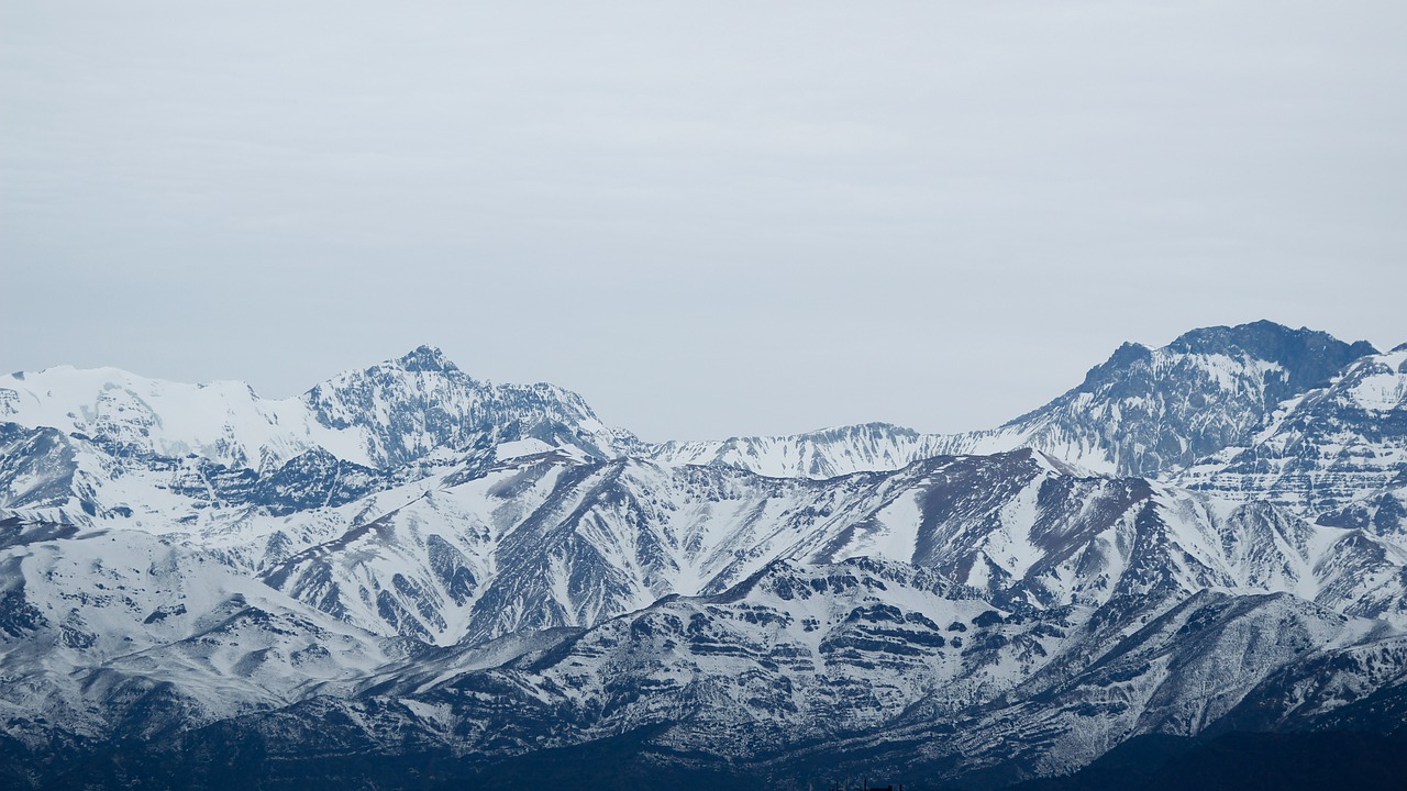 cordillera sky andes free photo