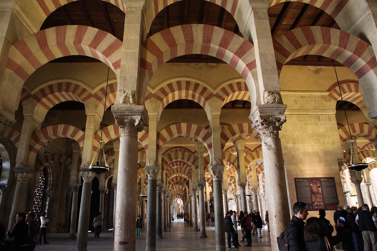 cordoba mosque moorish free photo