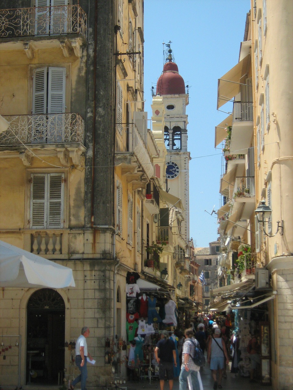 corfu saint spyridon church greece free photo