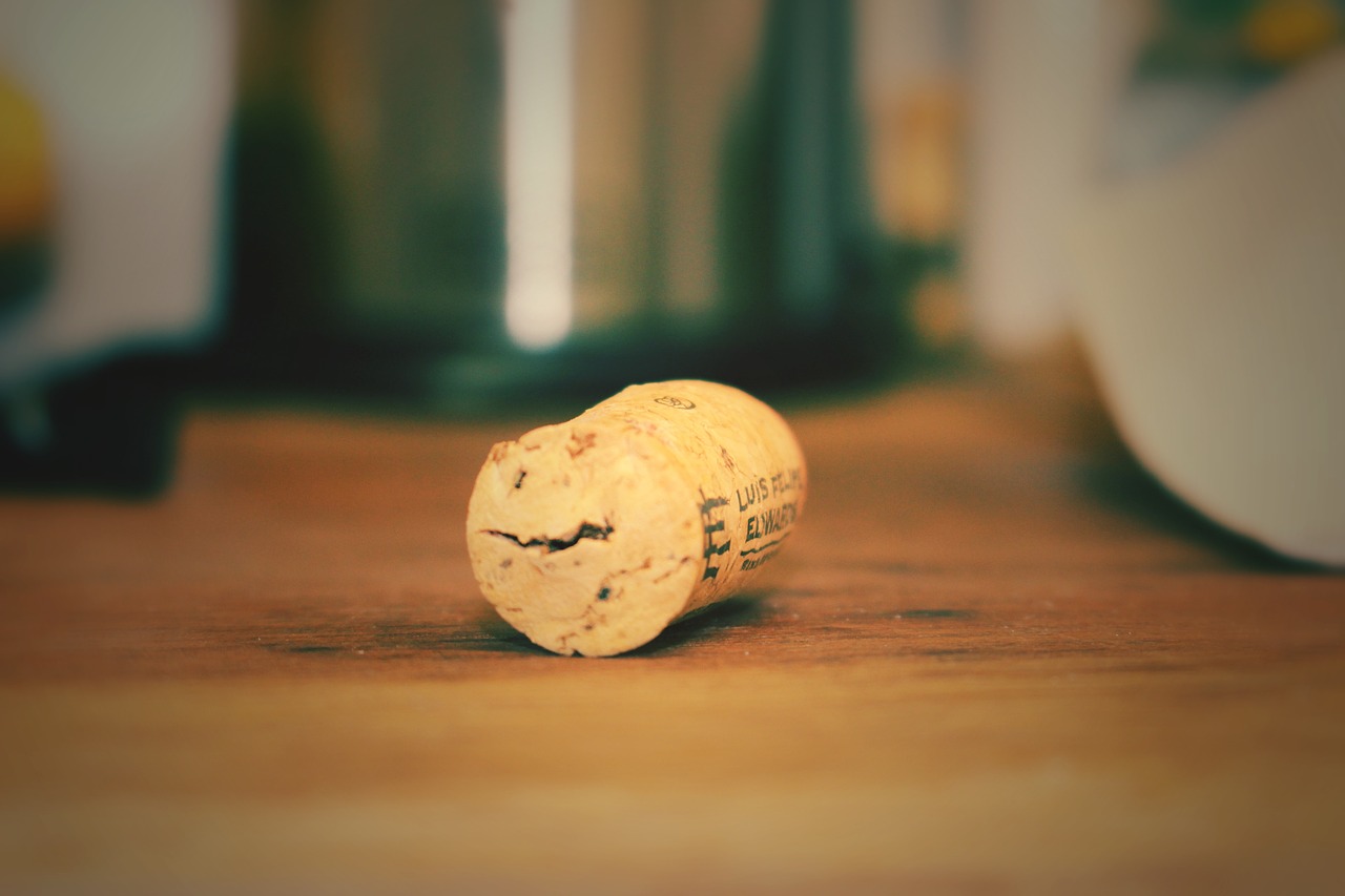 cork wine close free photo