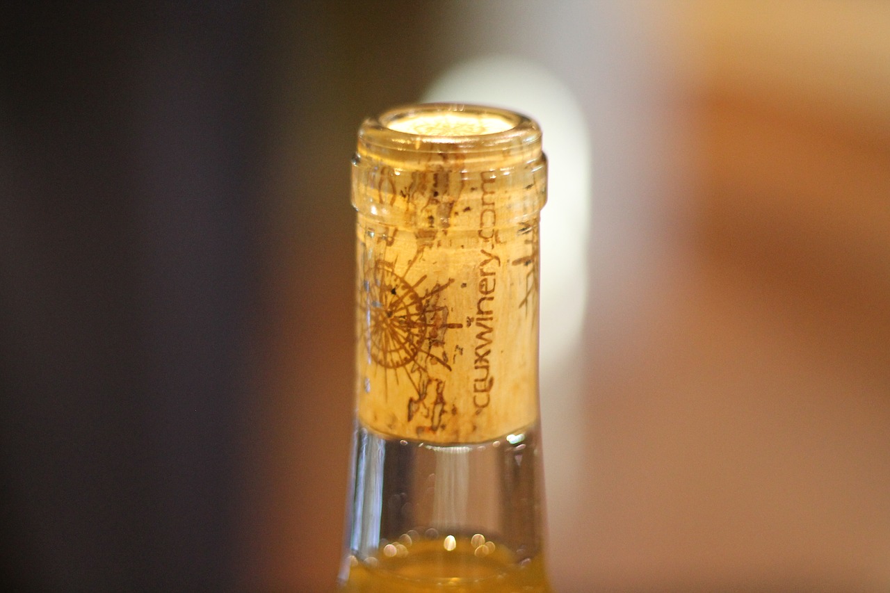 cork wine bottle free photo