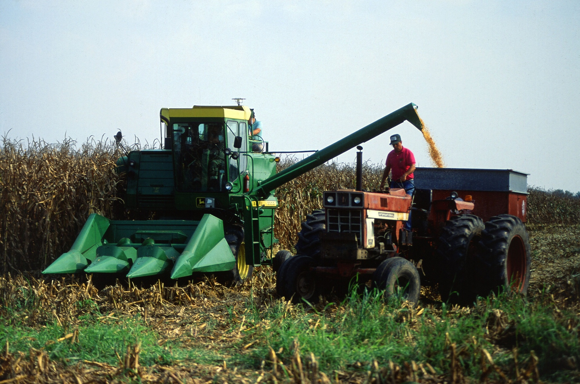 harvester corn machinery free photo