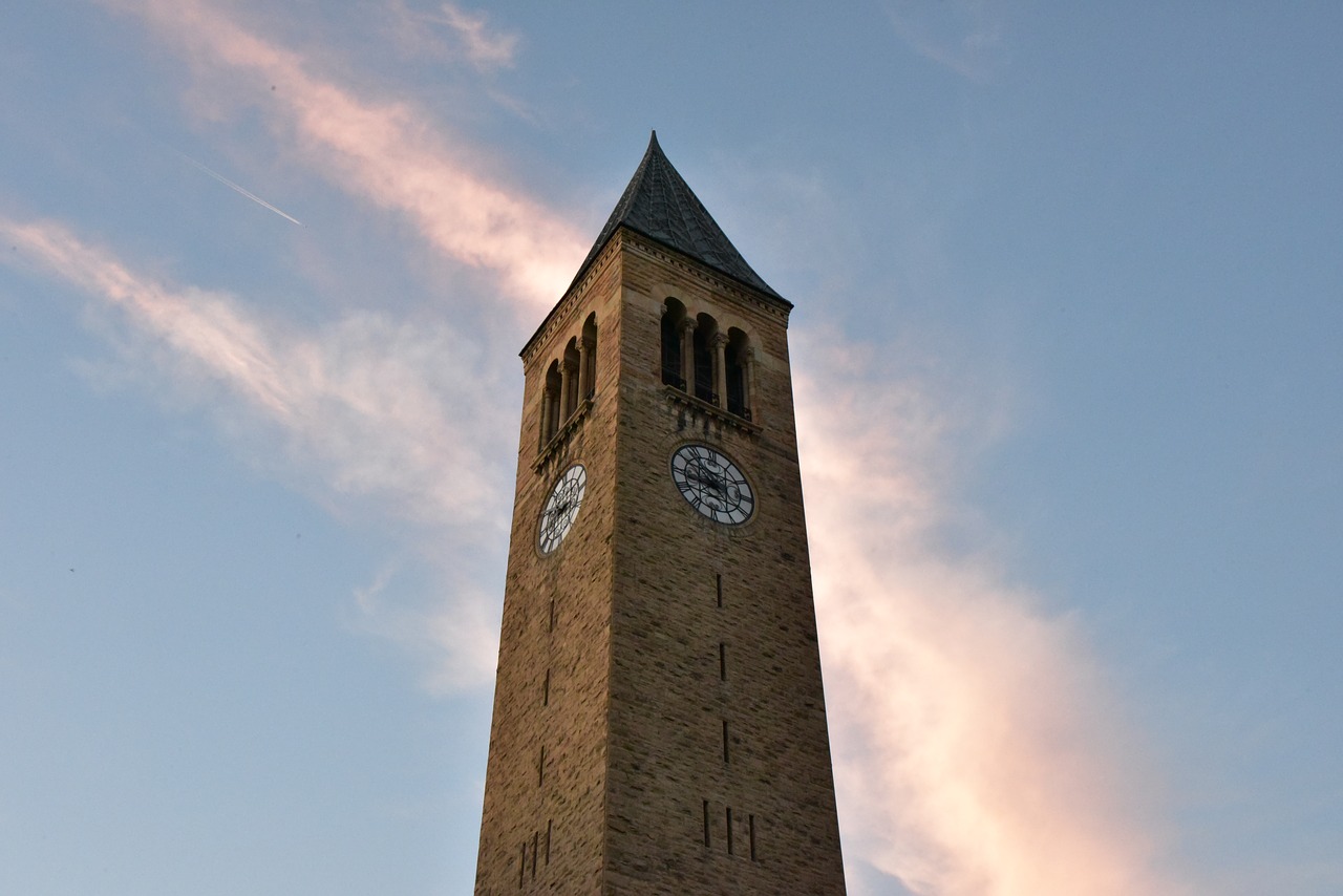 cornell the bell tower tower free photo