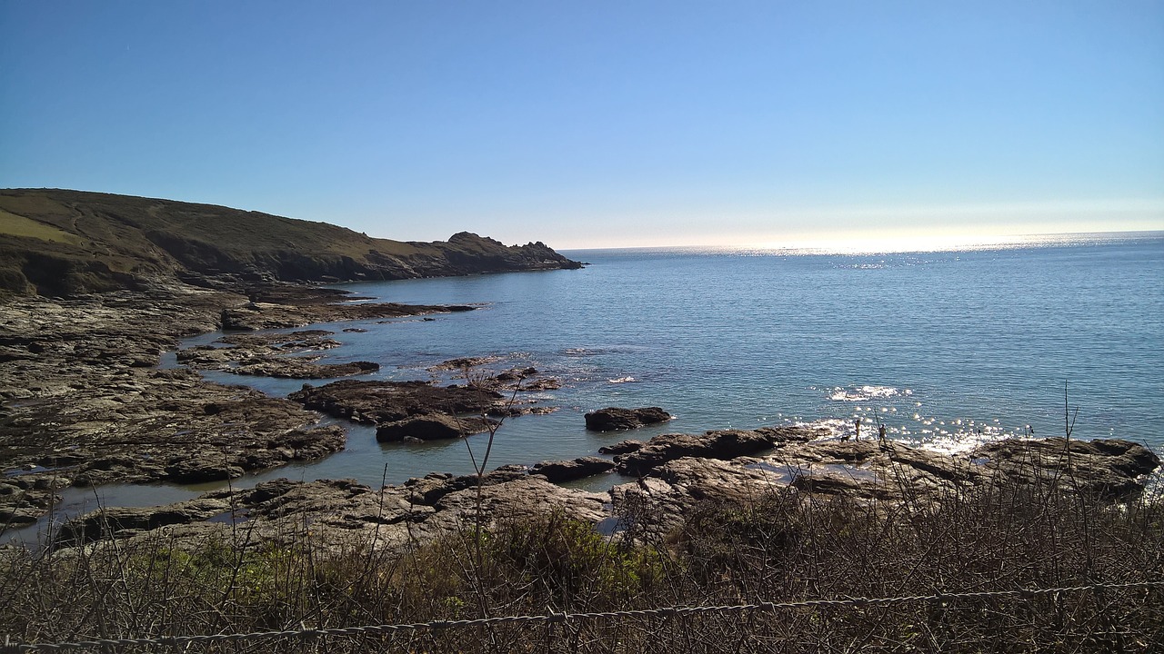 cornwall  sea  england free photo