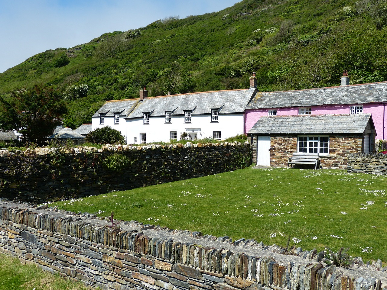 cornwall boscastle village free photo