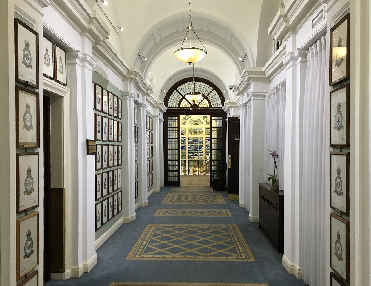 corridor architecture building free photo