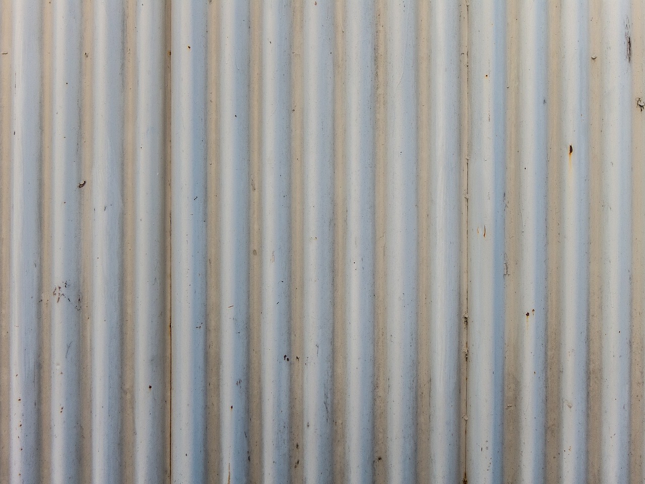 corrugated iron fence free photo