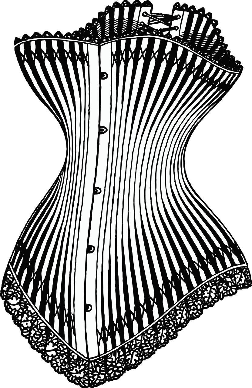 corset lace underwear free photo