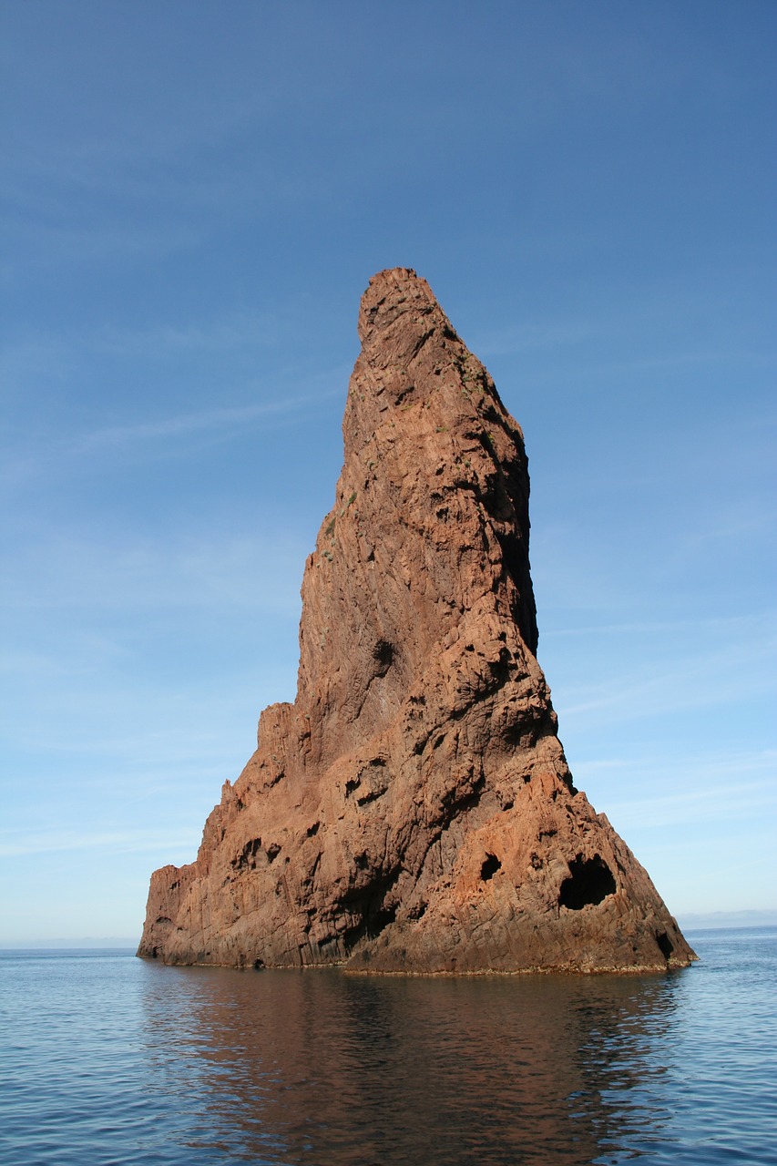 corsican nature rock free photo