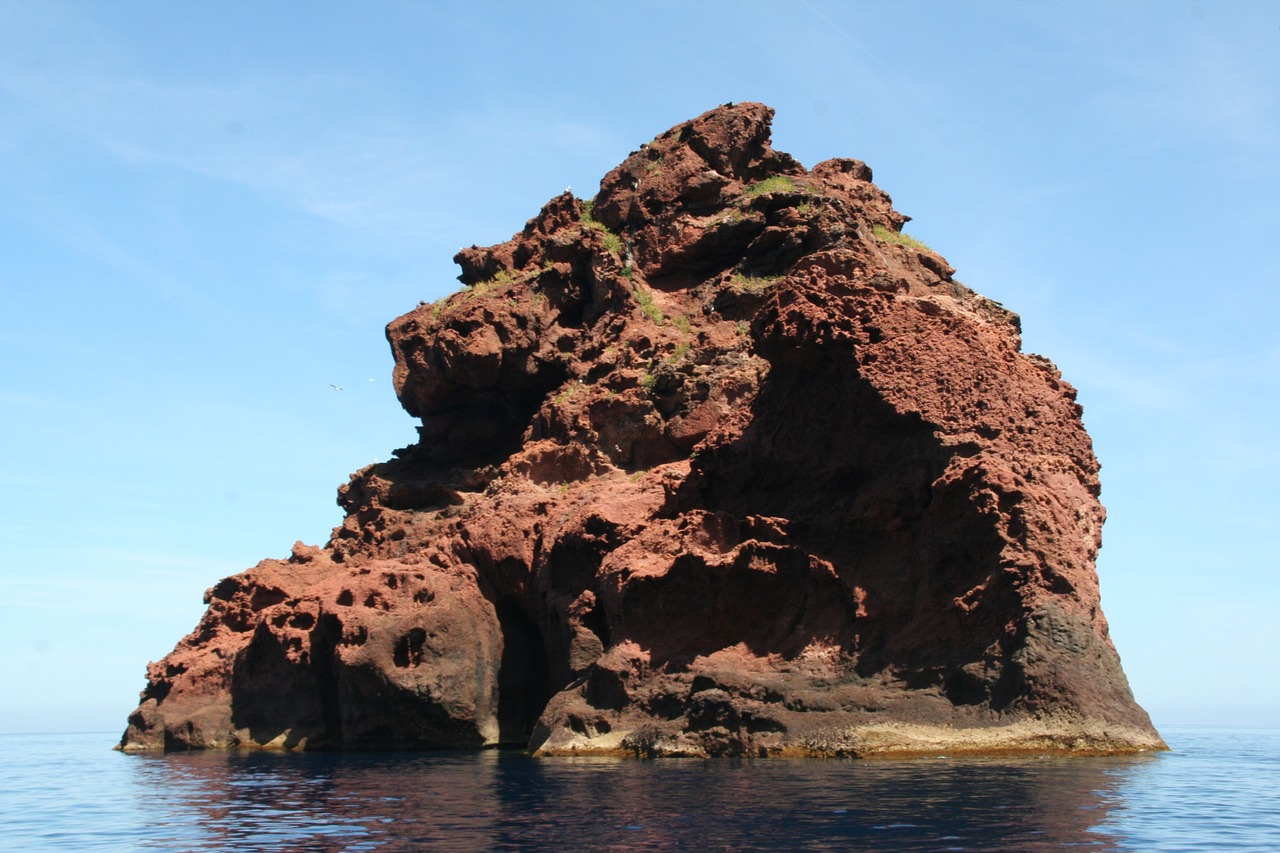 corsican nature rock free photo