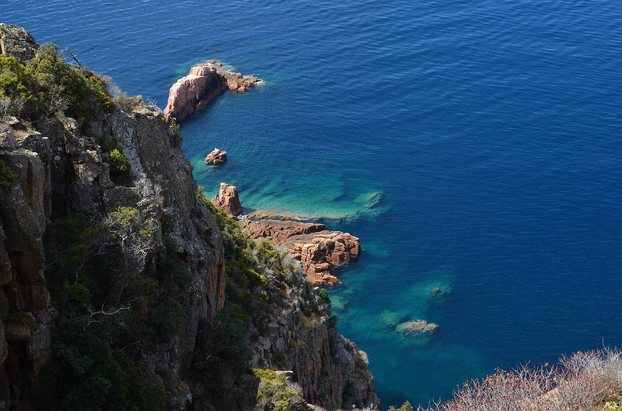 corsican sea nature free photo