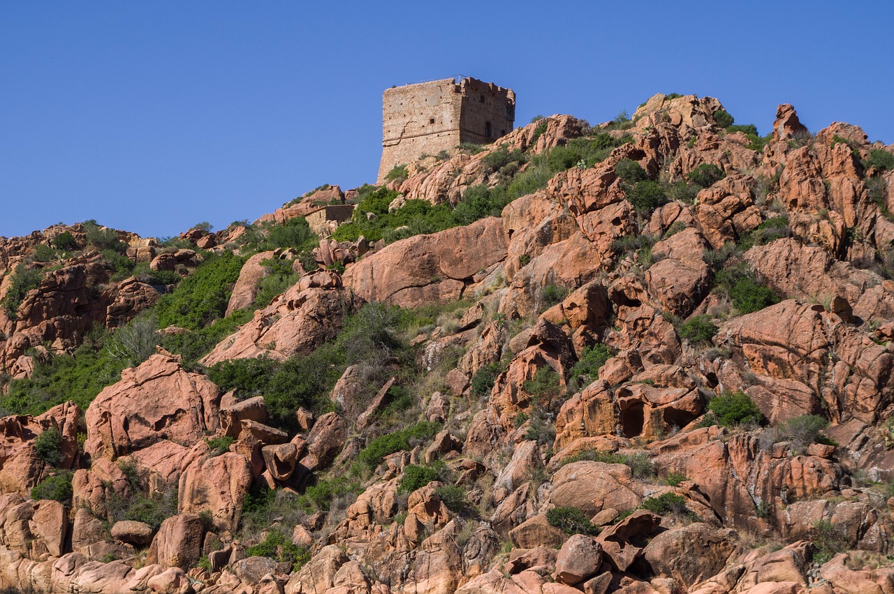 corsican  port  tower free photo