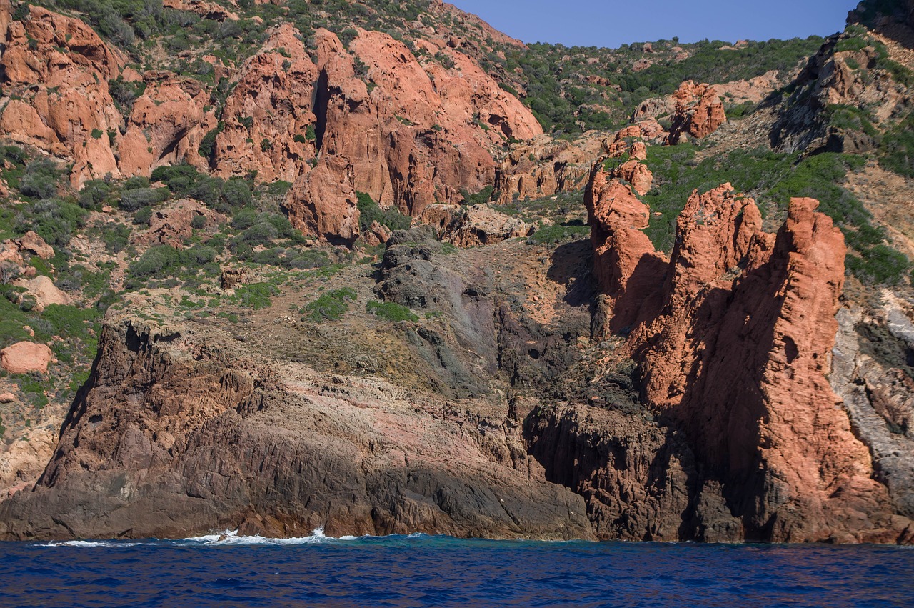 corsican  scandola  reserve free photo