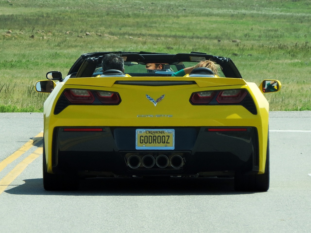 corvette stingray automobile free photo