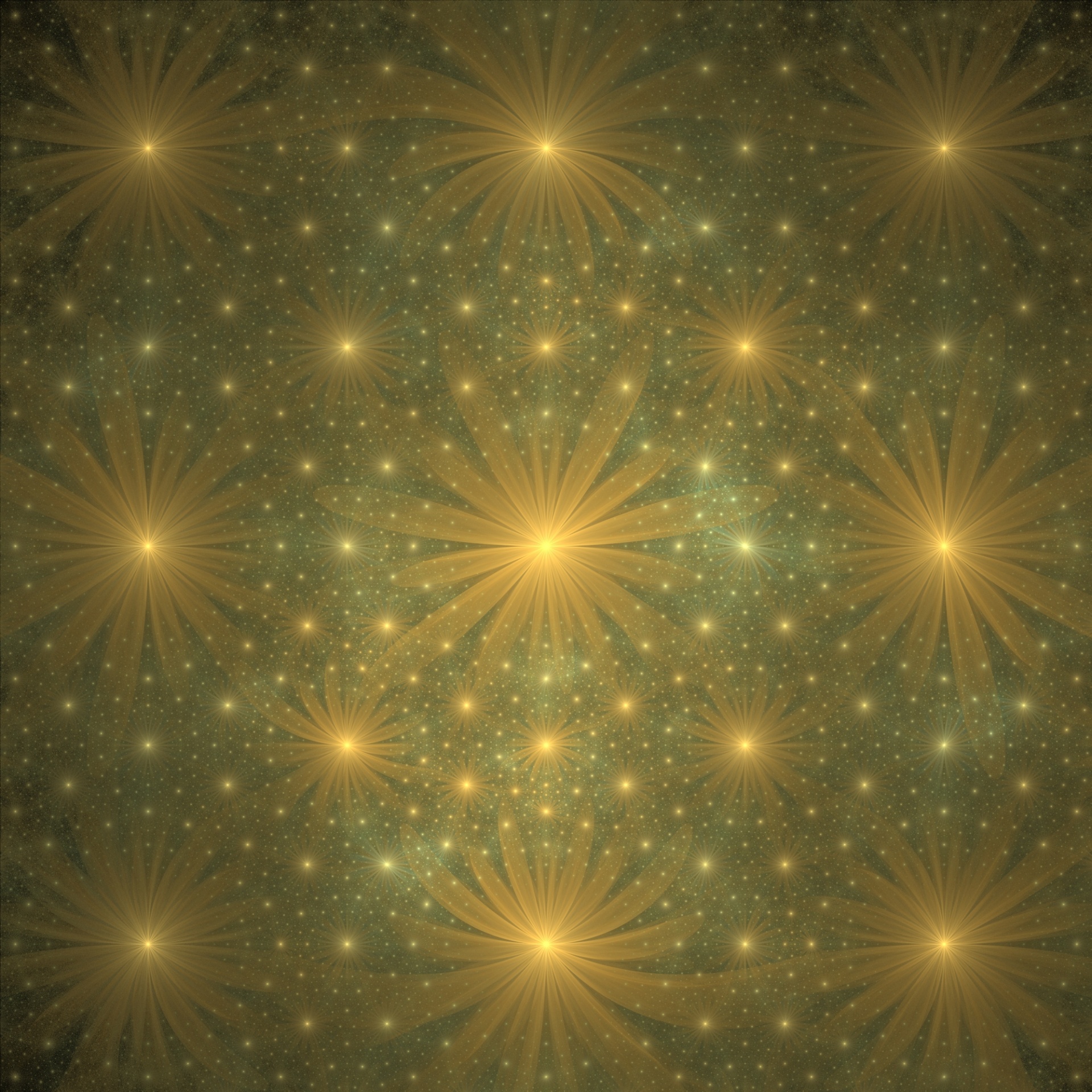 wallpaper stars fractal free photo