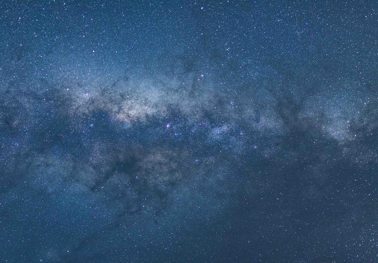 cosmos hd wallpaper milky way free photo