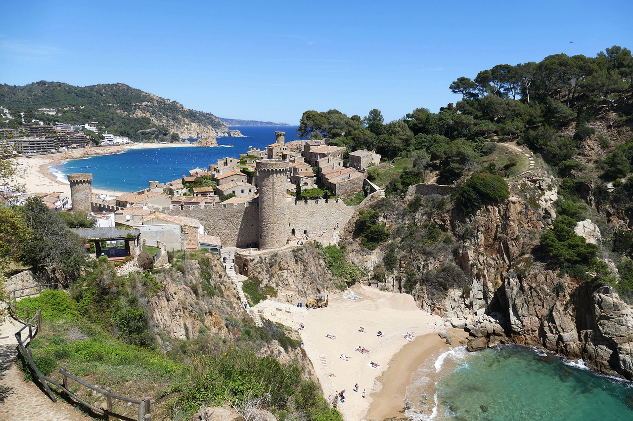 costa brava  spain  landscape free photo