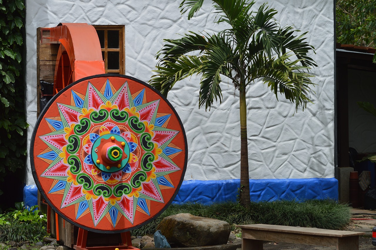 Download free photo of Costa rica, latin america, wheel, folklore ...