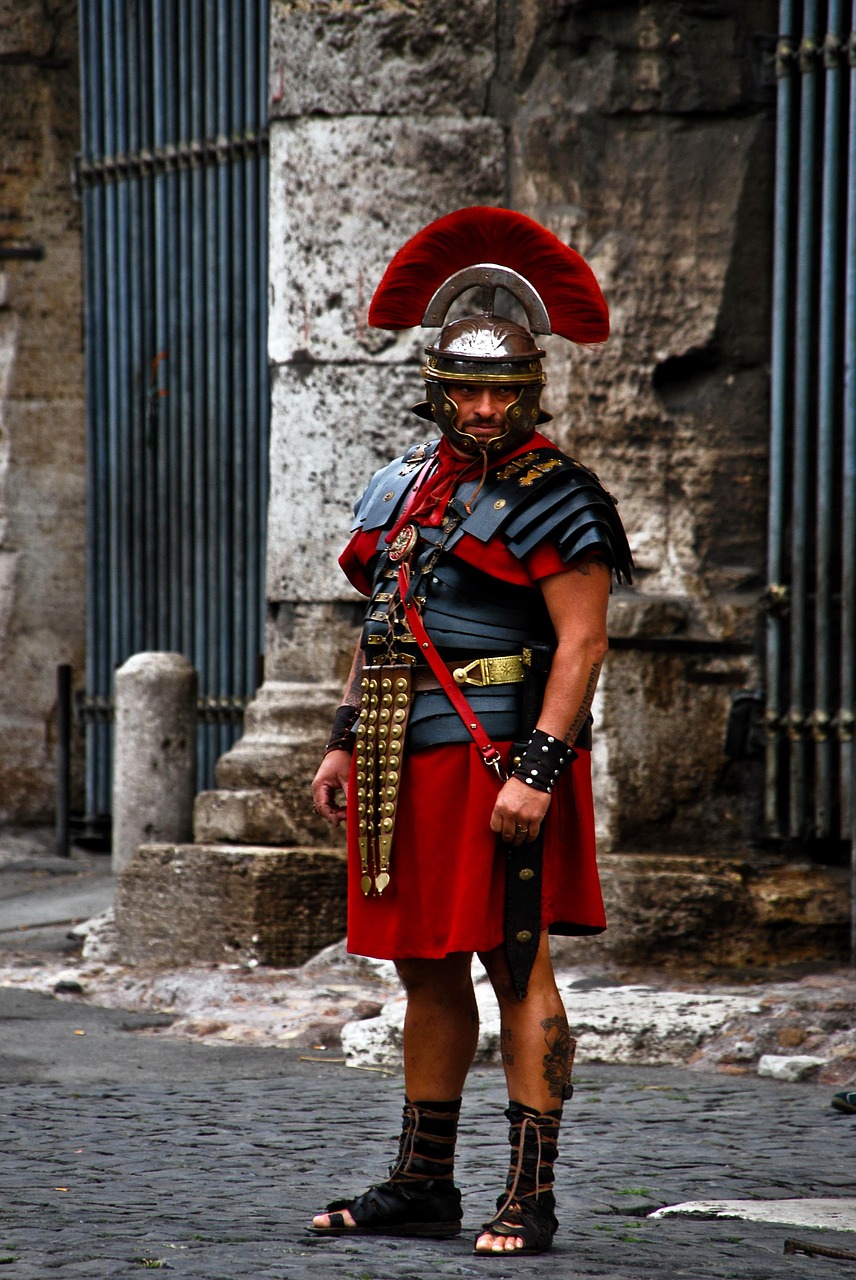 costume  roman  warrior free photo