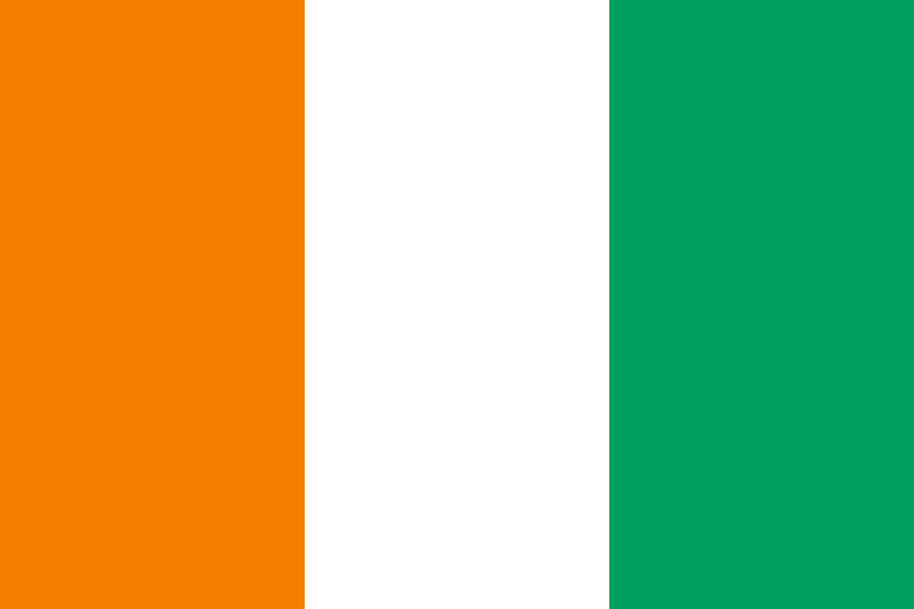 cote d'ivoire flag national flag free photo