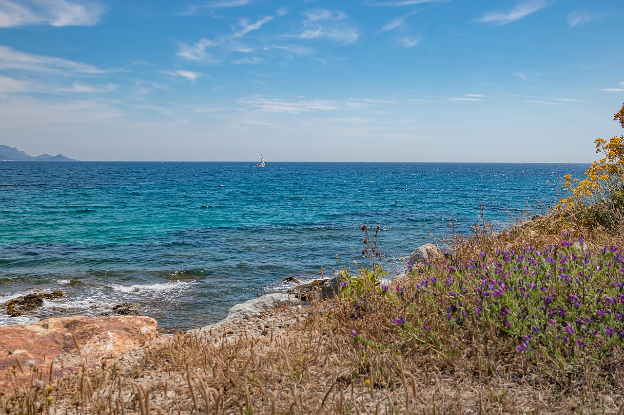 côted'azur  south of france  bay free photo