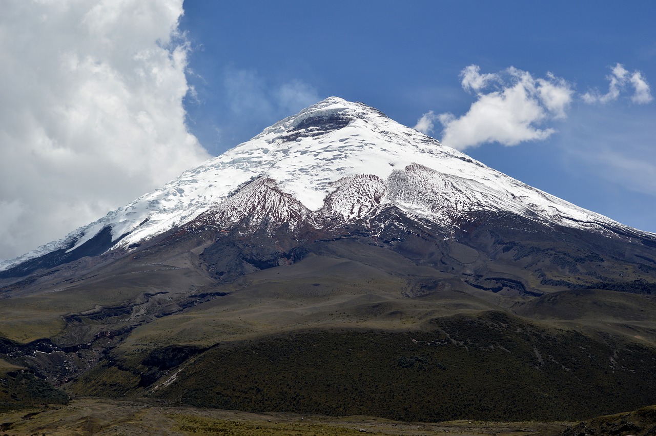 cotopaxi ecuador volcano free photo