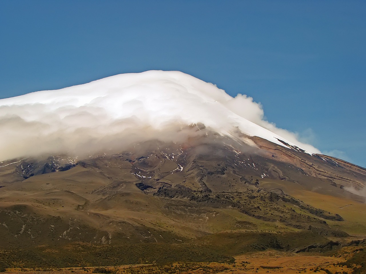 cotopaxi summit peak free photo