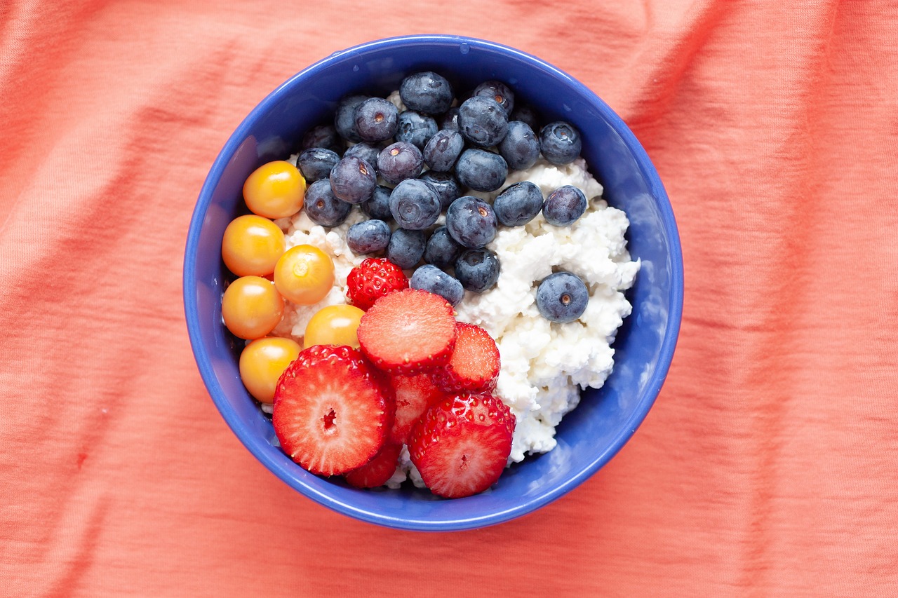 cottage cheese  food  breakfast free photo