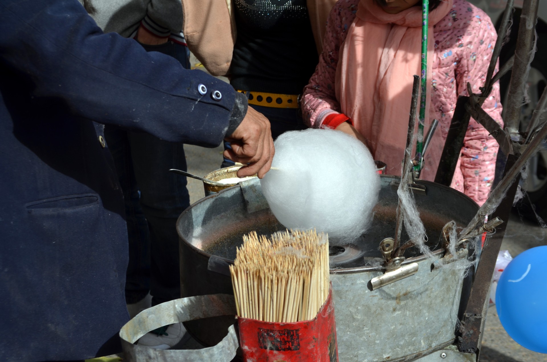 business food cotton candy free photo