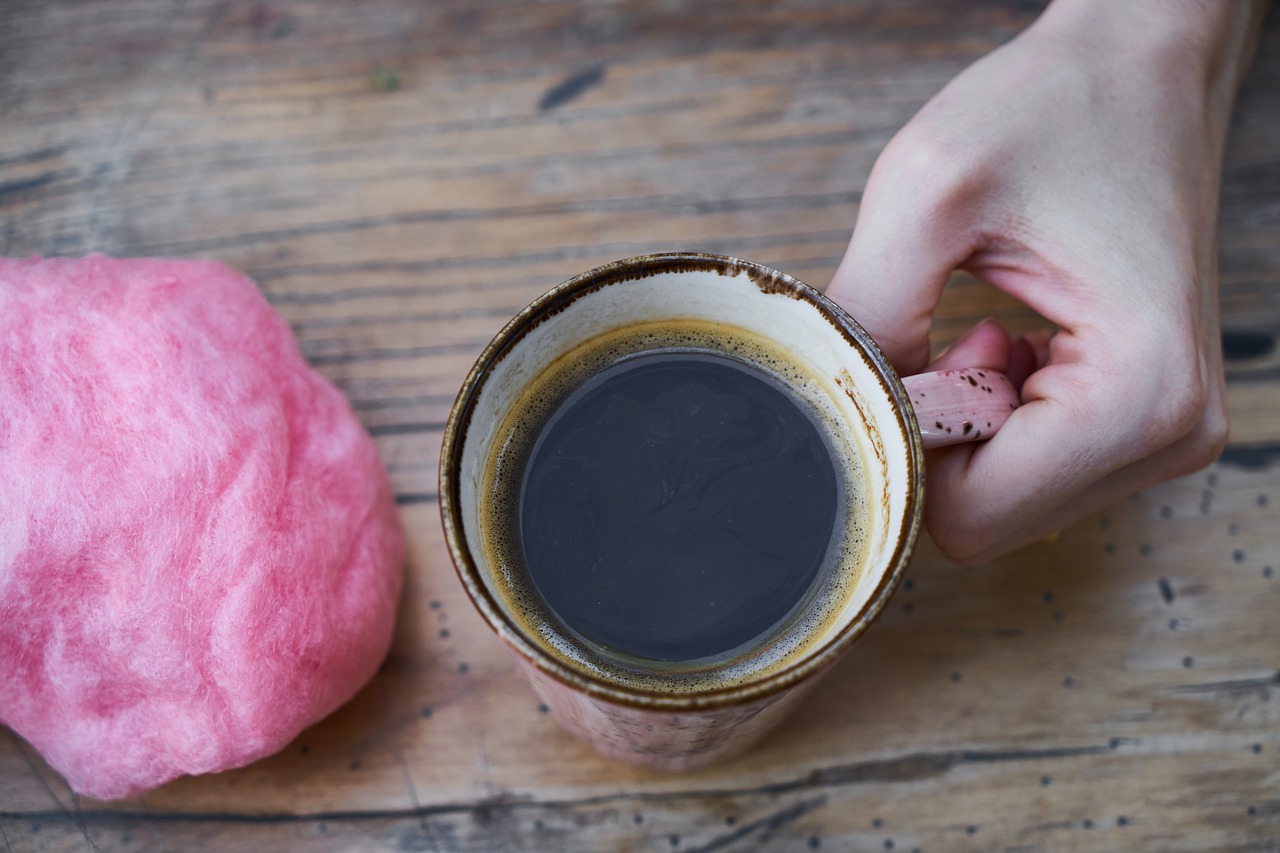 cotton candy  pink  sweet free photo