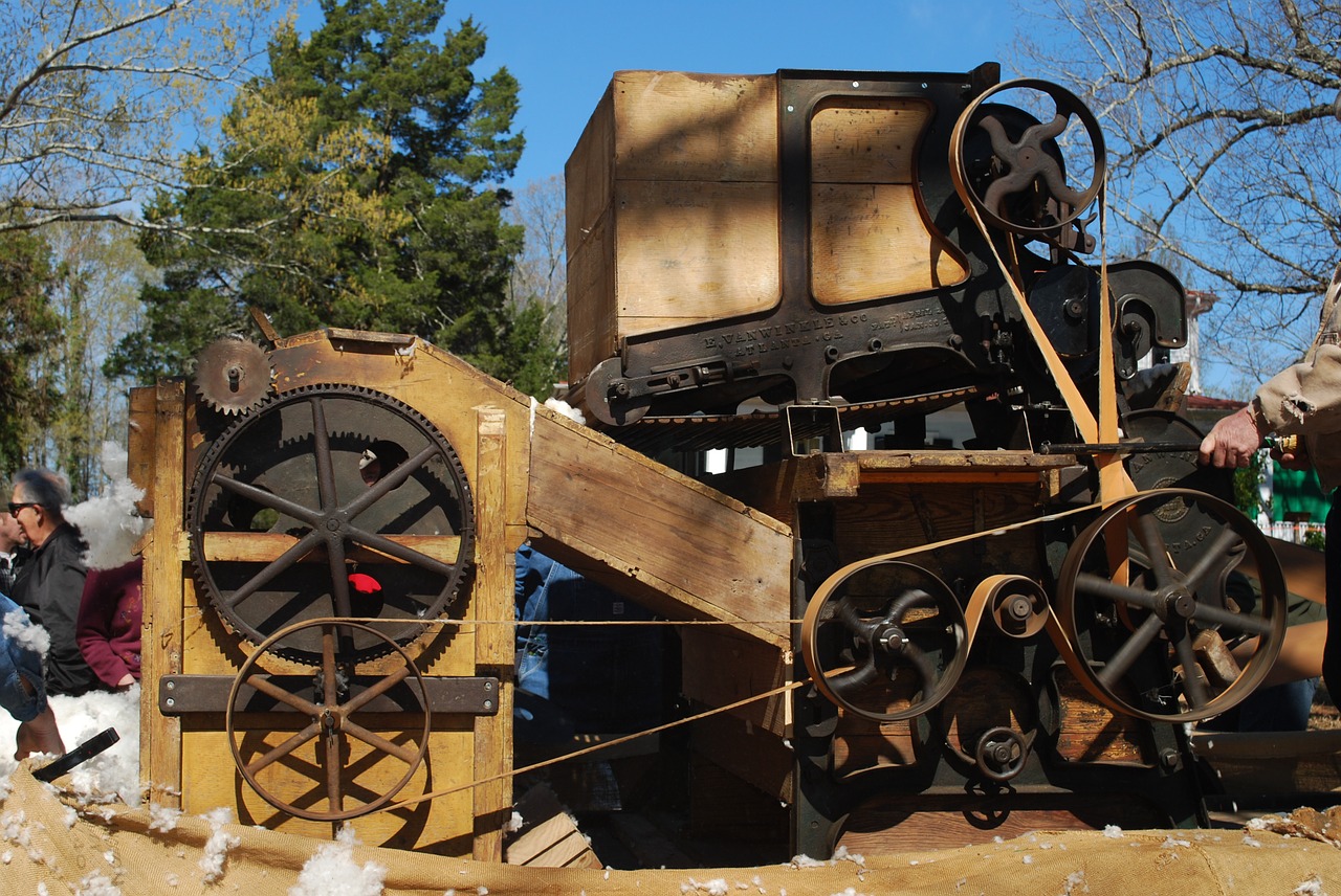 cotton gin cotton machine free photo