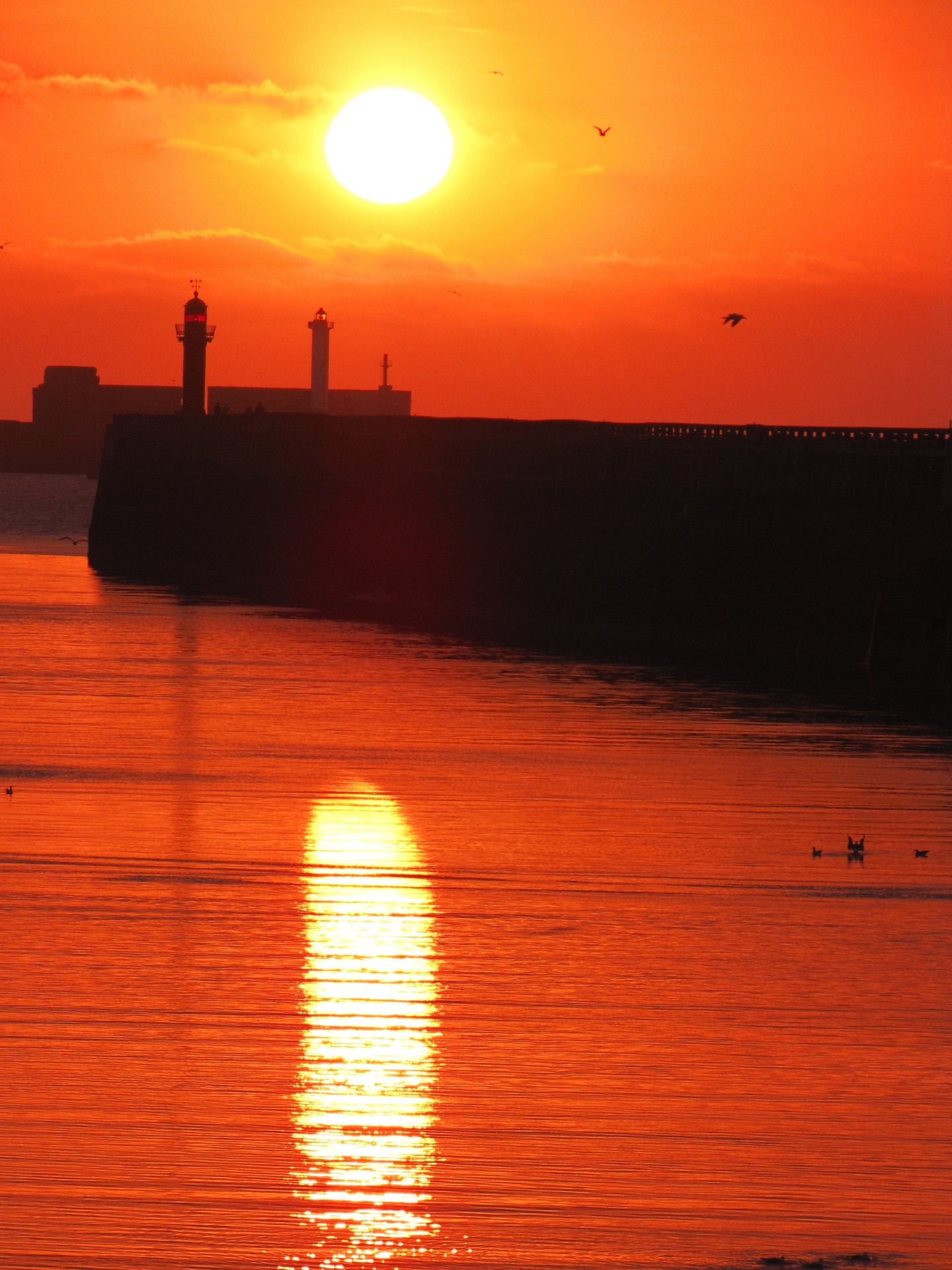 landscape sea lighthouse free photo