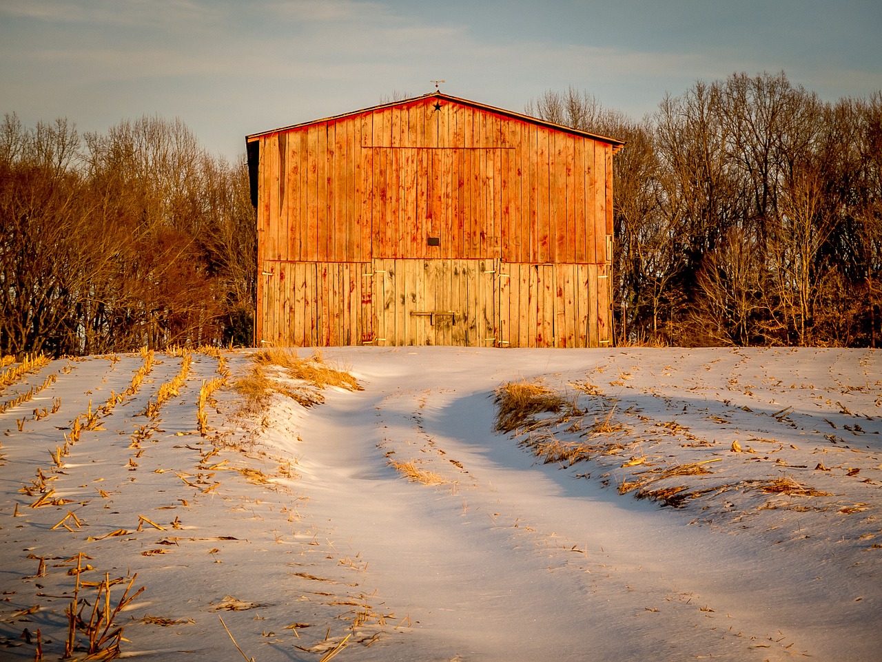 country rural barn free photo