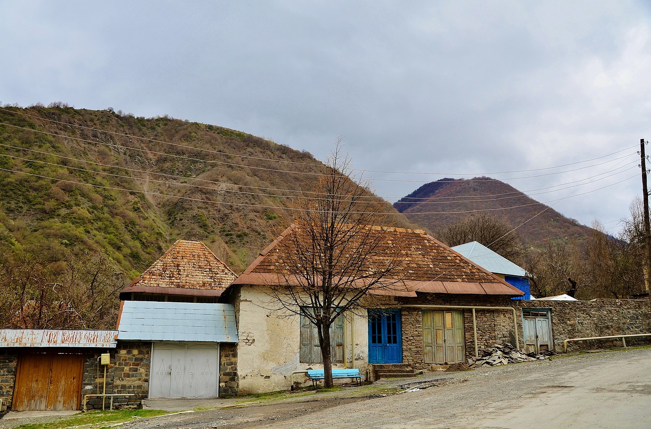 country house building free photo