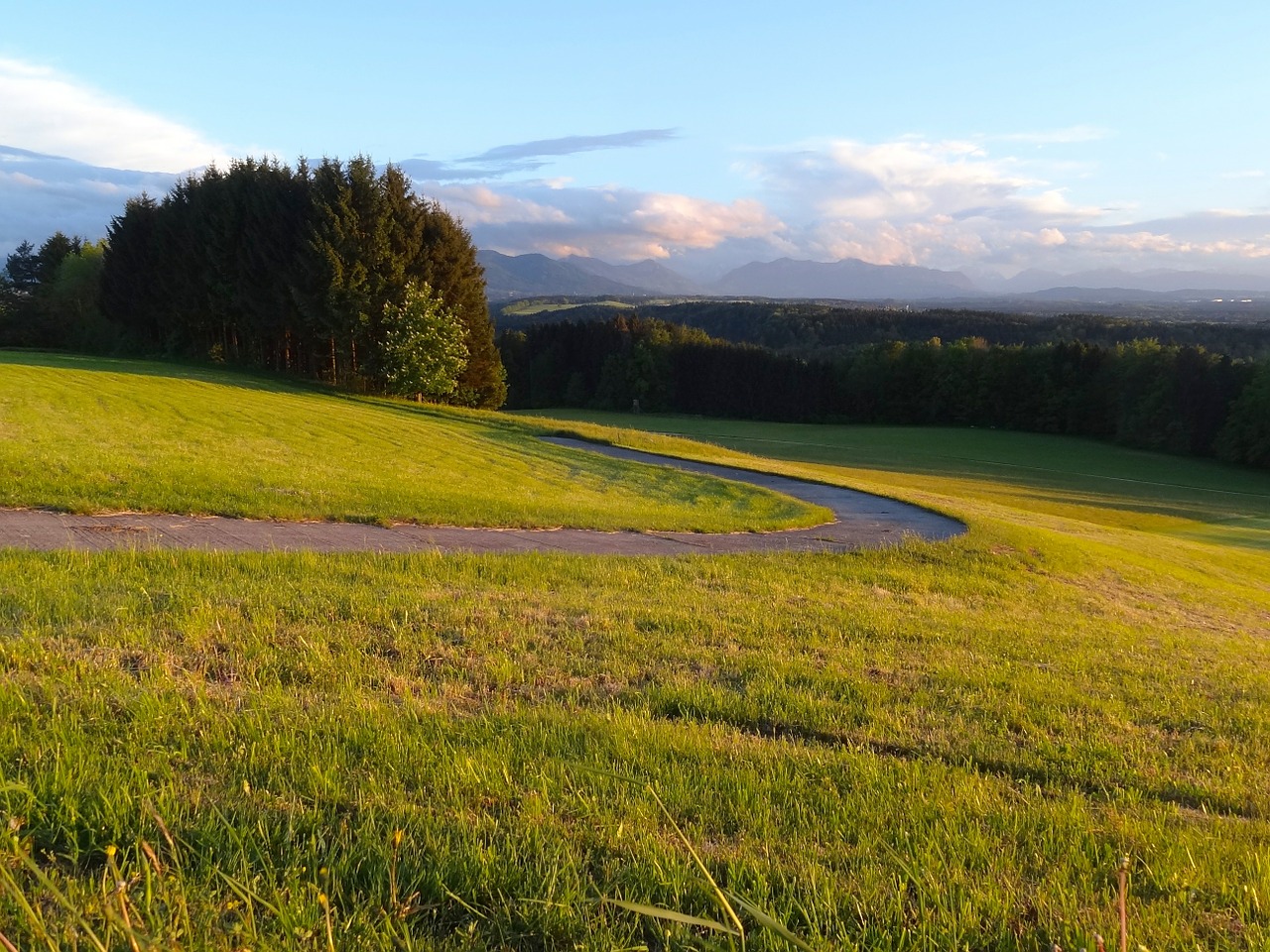 country mountains landscape free photo