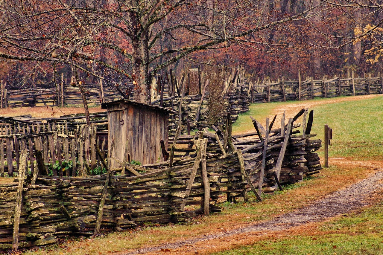 country fence rural free photo