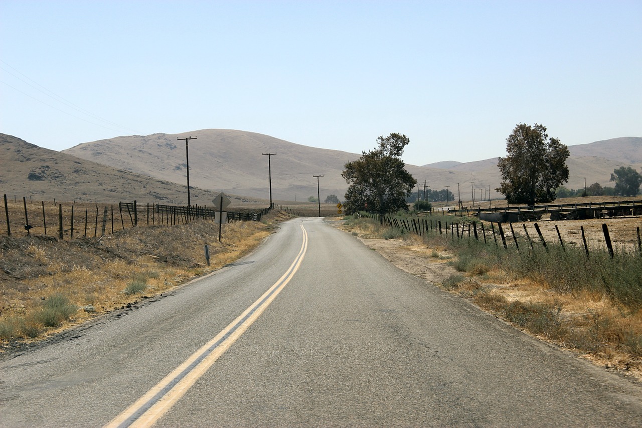 country back road mountains free photo