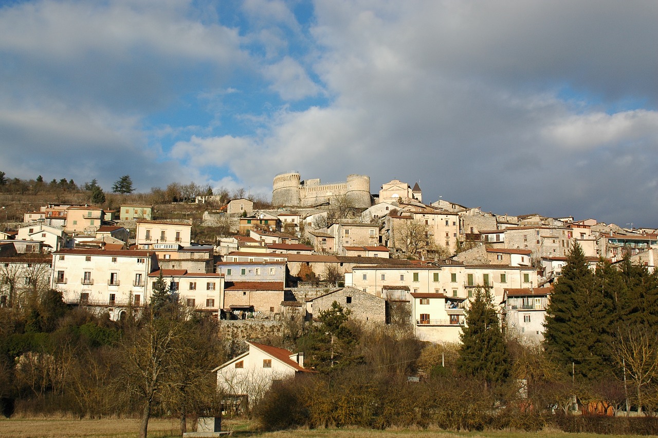 country abruzzo sun free photo