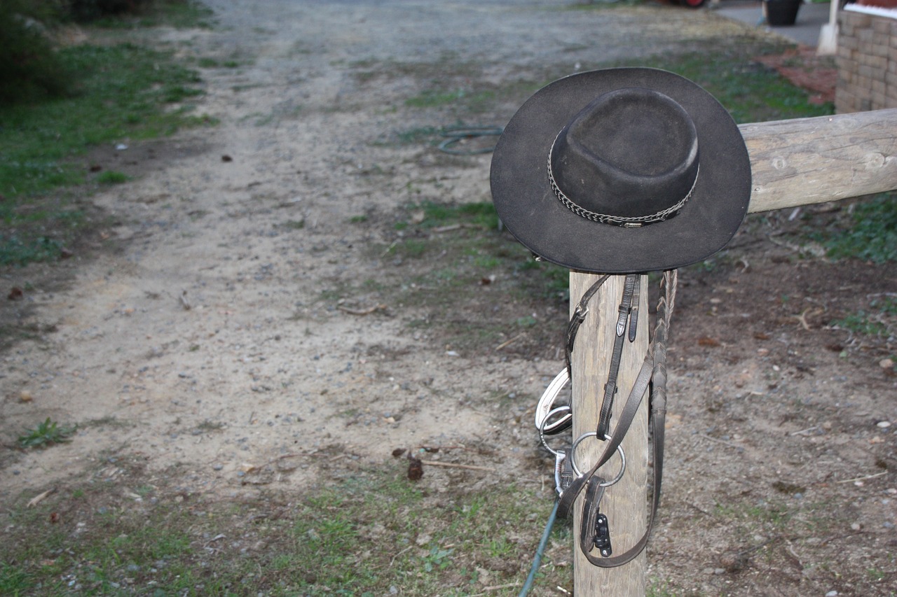 country hat riding country free photo