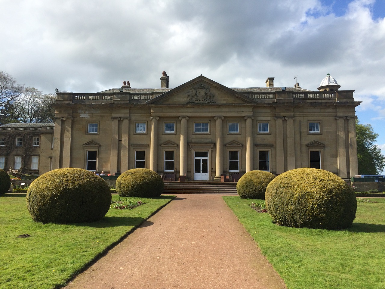 country house south yorkshire landscape free photo