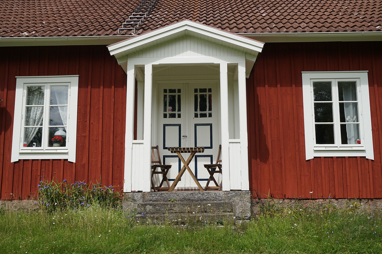 country life sweden country house free photo