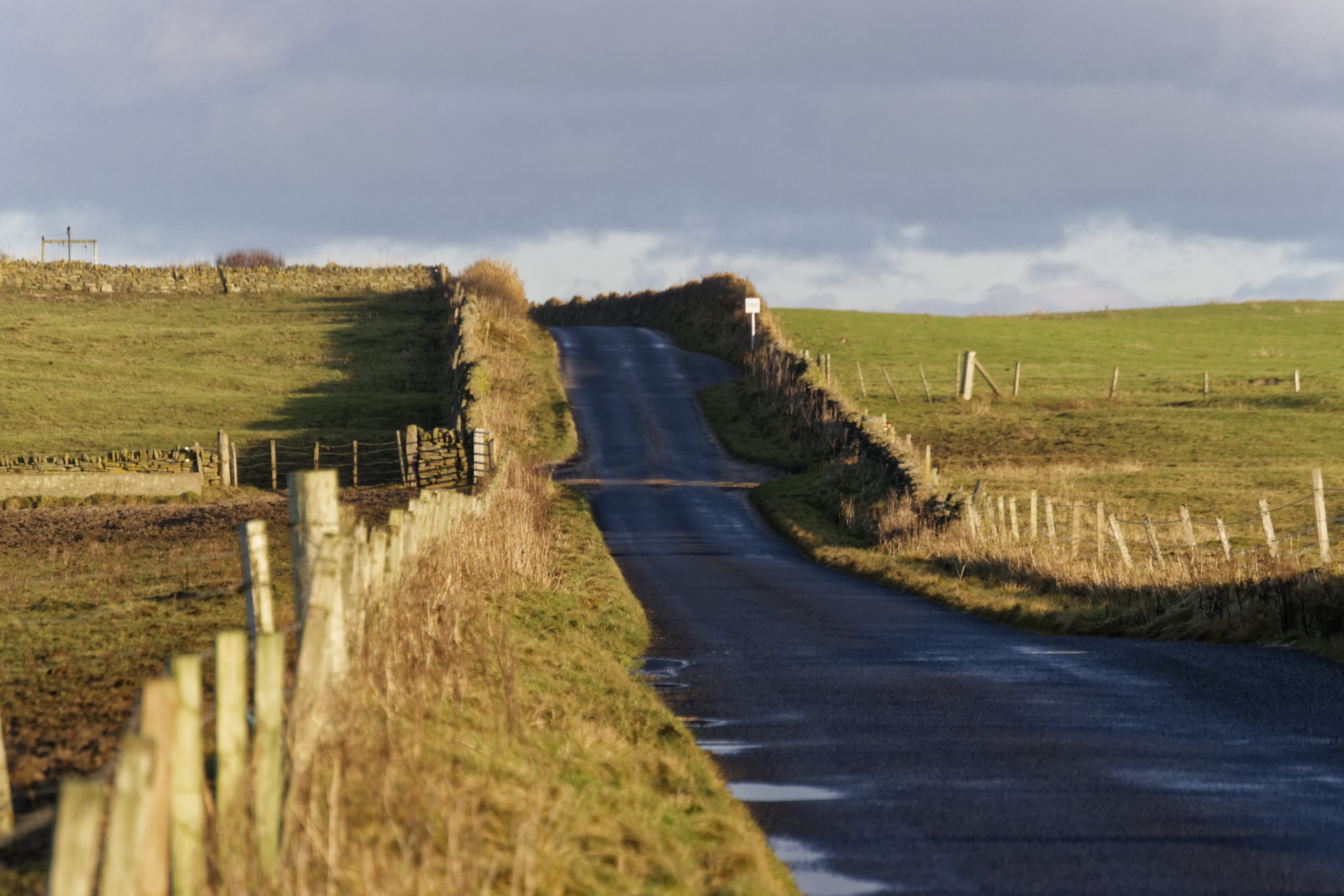 landscape road country free photo